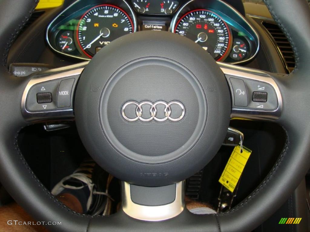 2011 Audi R8 Spyder 5.2 FSI quattro Controls Photo #37936726