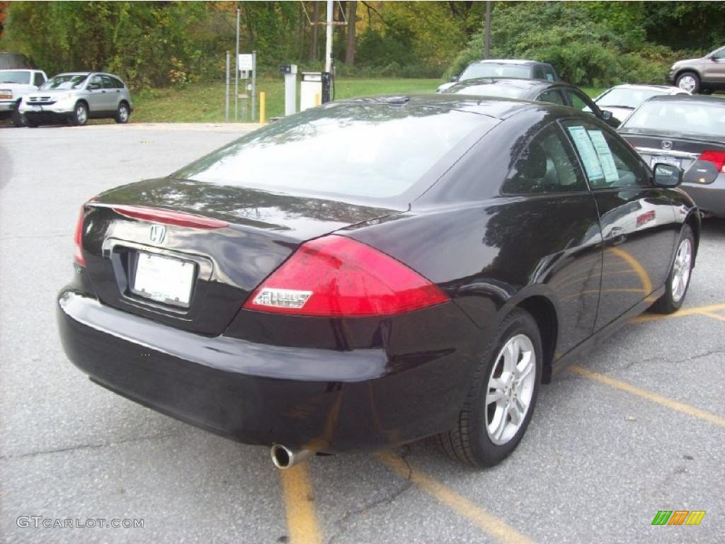 2006 Accord EX-L Coupe - Nighthawk Black Pearl / Gray photo #21