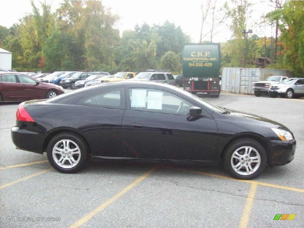 2006 Accord EX-L Coupe - Nighthawk Black Pearl / Gray photo #22