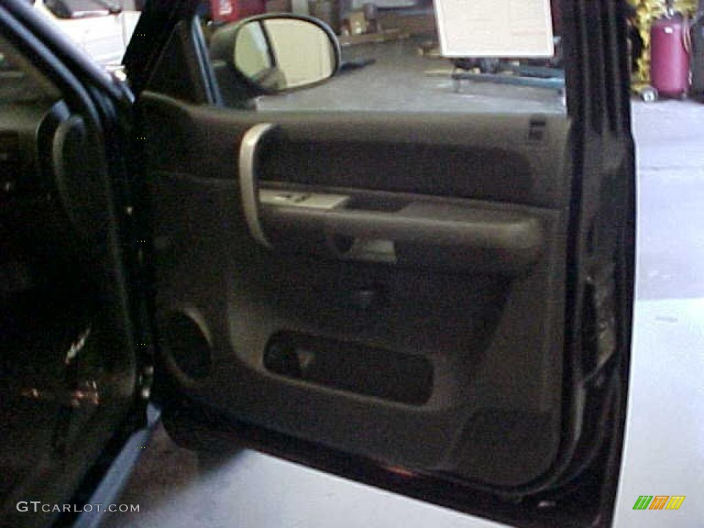 2007 Silverado 1500 LT Z71 Extended Cab 4x4 - Black / Ebony Black photo #6