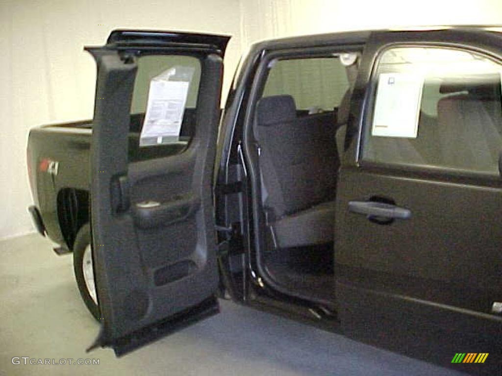 2007 Silverado 1500 LT Z71 Extended Cab 4x4 - Black / Ebony Black photo #9