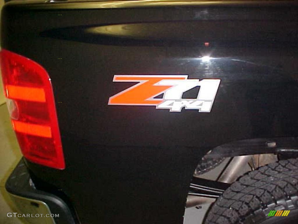 2007 Silverado 1500 LT Z71 Extended Cab 4x4 - Black / Ebony Black photo #12