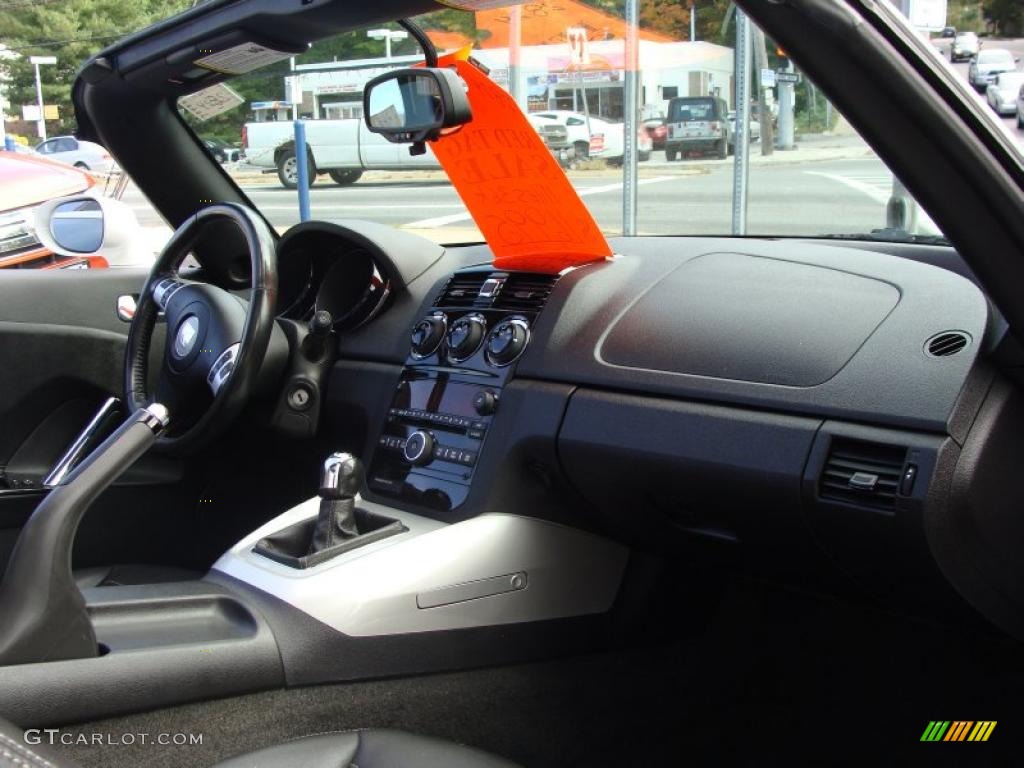 2007 Saturn Sky Roadster Black Dashboard Photo #37938234