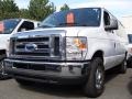 2010 Oxford White Ford E Series Van E350 XLT Passenger Extended  photo #1