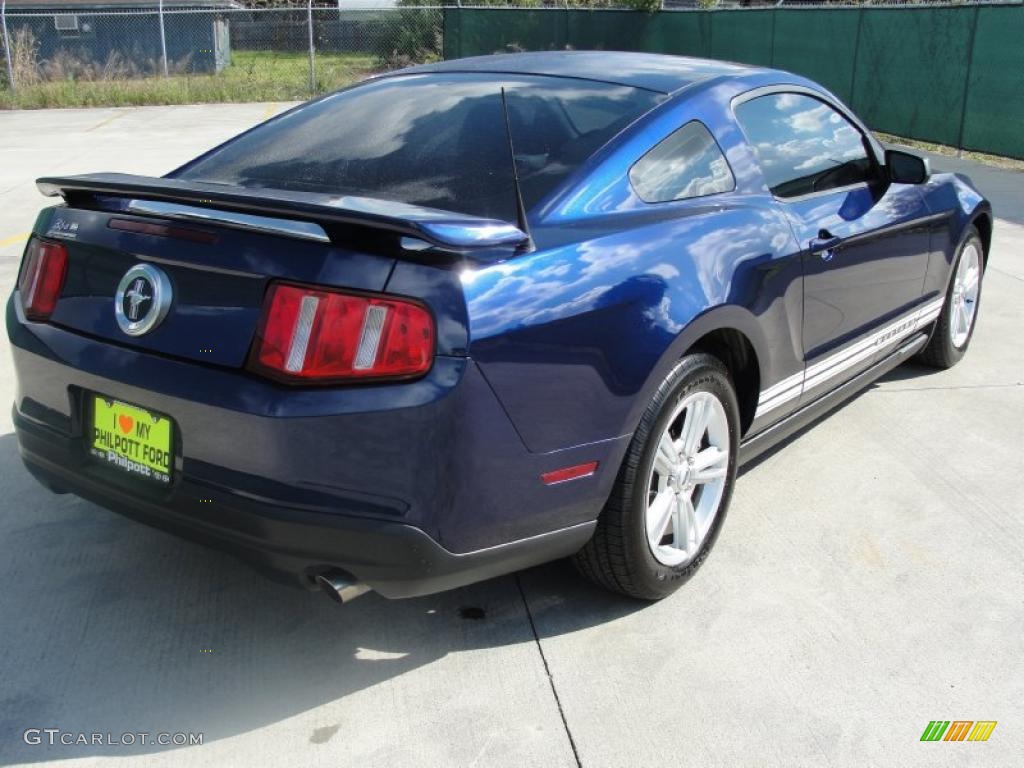 2010 Mustang V6 Coupe - Kona Blue Metallic / Charcoal Black photo #3