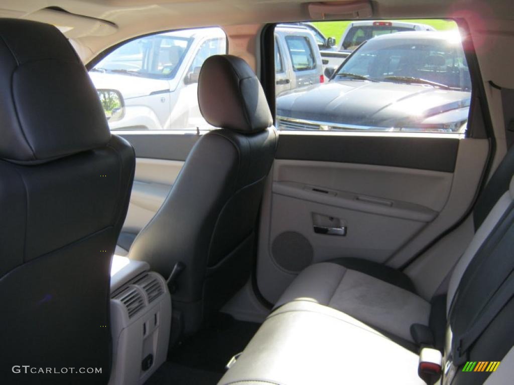 Dark Slate Gray/Light Graystone Royale Leather Interior 2009 Jeep Grand Cherokee Limited 4x4 Photo #37939510