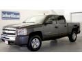 2010 Taupe Gray Metallic Chevrolet Silverado 1500 LT Crew Cab 4x4  photo #1