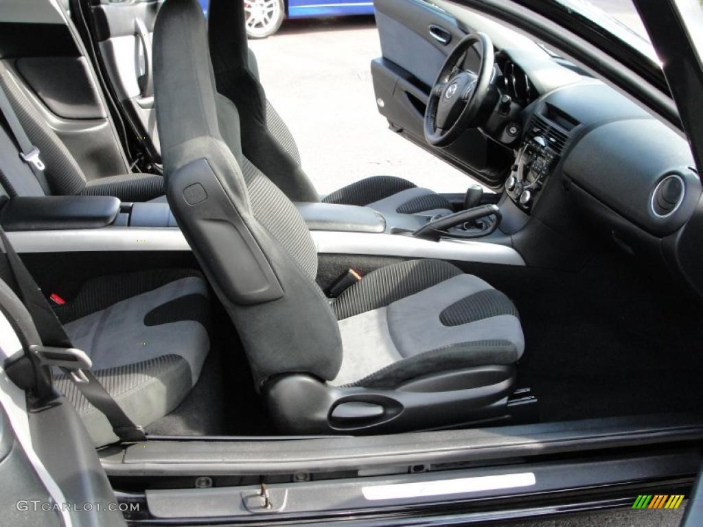 Black Interior 2006 Mazda RX-8 Standard RX-8 Model Photo #37940866