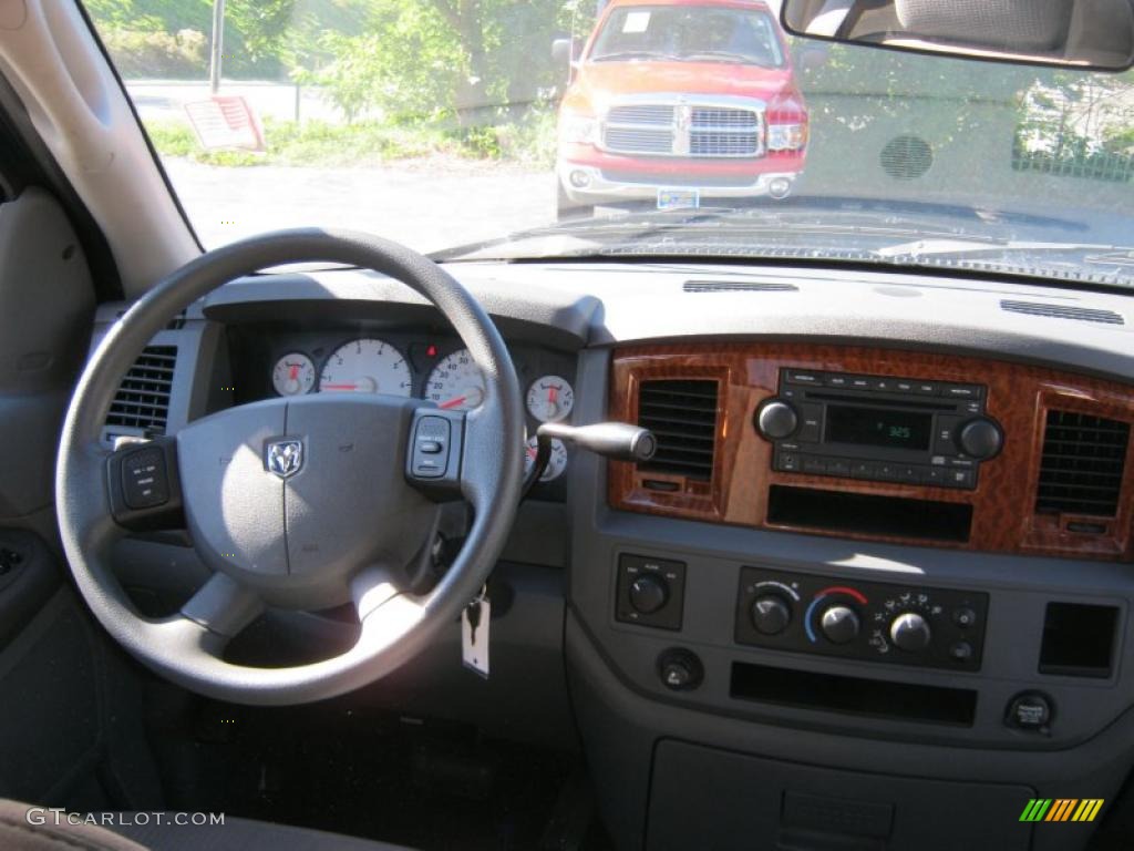 2006 Ram 1500 SLT Quad Cab 4x4 - Mineral Gray Metallic / Medium Slate Gray photo #4