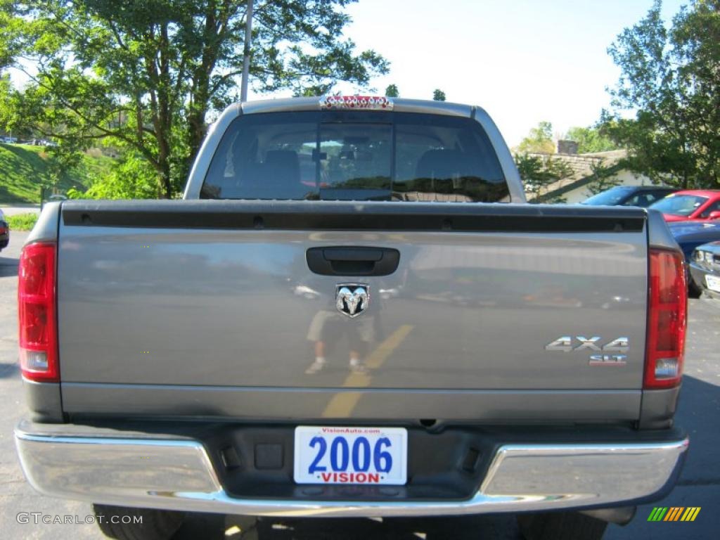 2006 Ram 1500 SLT Quad Cab 4x4 - Mineral Gray Metallic / Medium Slate Gray photo #15