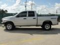 2008 Bright Silver Metallic Dodge Ram 1500 SXT Quad Cab  photo #6