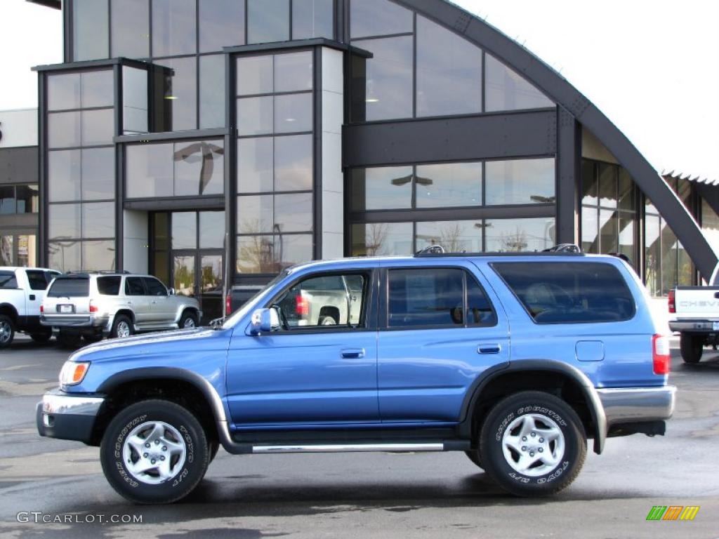 1999 4Runner SR5 4x4 - Horizon Blue Metallic / Gray photo #1