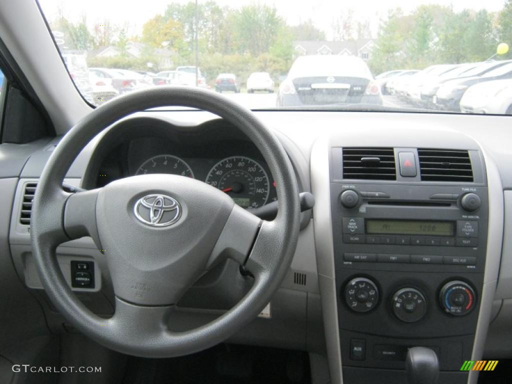 2009 Toyota Corolla LE Ash Dashboard Photo #37943679