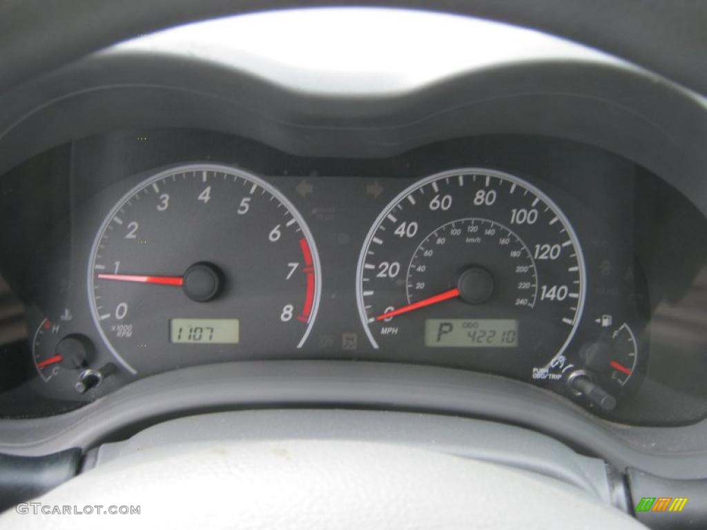 2009 Toyota Corolla LE Gauges Photo #37943759