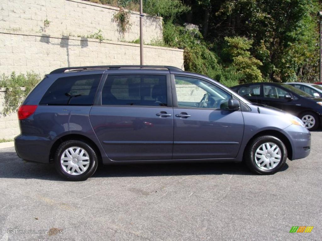 Slate Metallic 2010 Toyota Sienna LE Exterior Photo #37944235