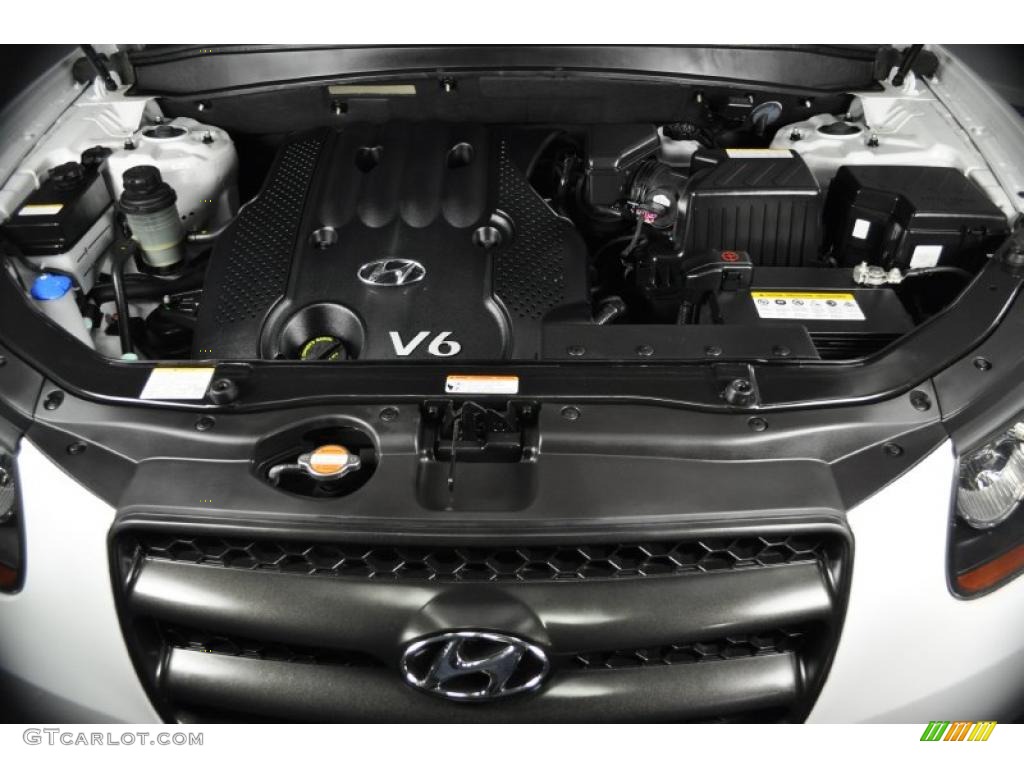 2008 Hyundai Santa Fe GLS 4WD 2.7 Liter DOHC 24-Valve VVT V6 Engine Photo #37944791