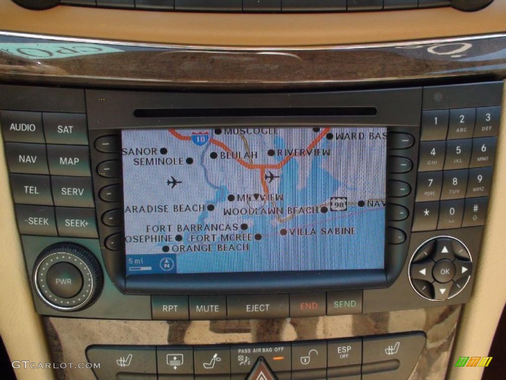 2008 Mercedes-Benz E 350 Sedan Navigation Photo #37945271