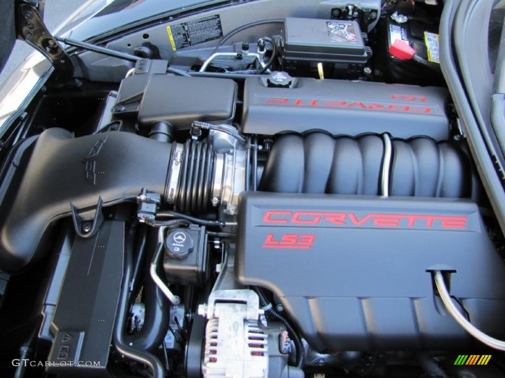 2008 Chevrolet Corvette Coupe 6.2 Liter OHV 16-Valve LS3 V8 Engine Photo #37947052