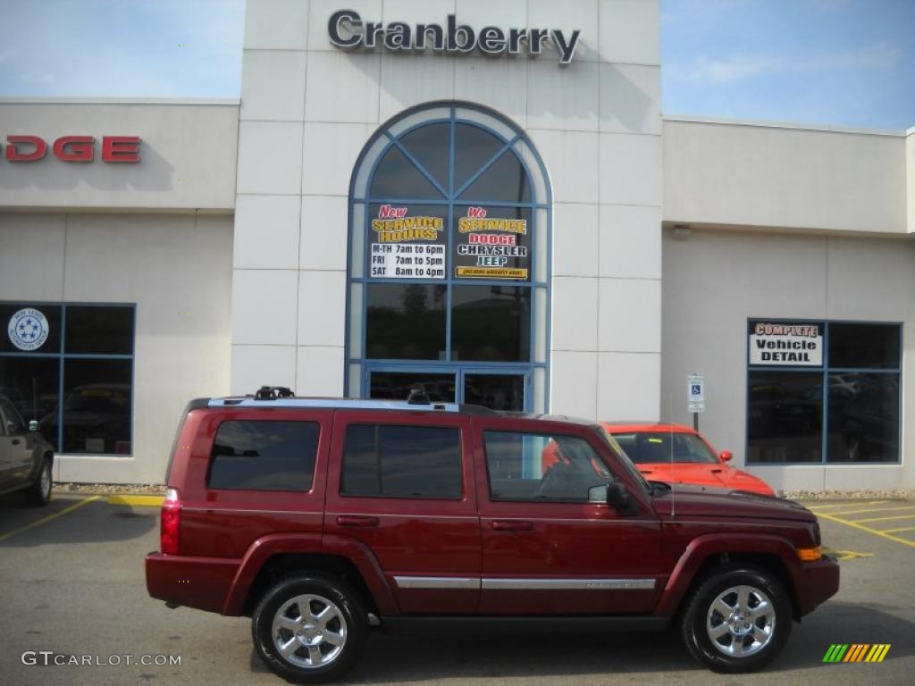 Red Rock Pearl Jeep Commander