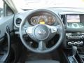 Charcoal 2011 Nissan Maxima 3.5 SV Steering Wheel