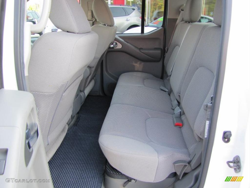 Steel Interior 2010 Nissan Frontier SE Crew Cab Photo #37948288