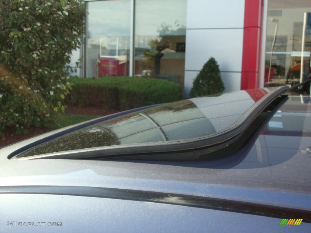 2007 Accord EX Coupe - Cool Blue Metallic / Gray photo #11