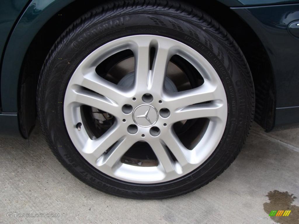 2006 E 350 4Matic Wagon - Everest Green Metallic / Stone photo #8