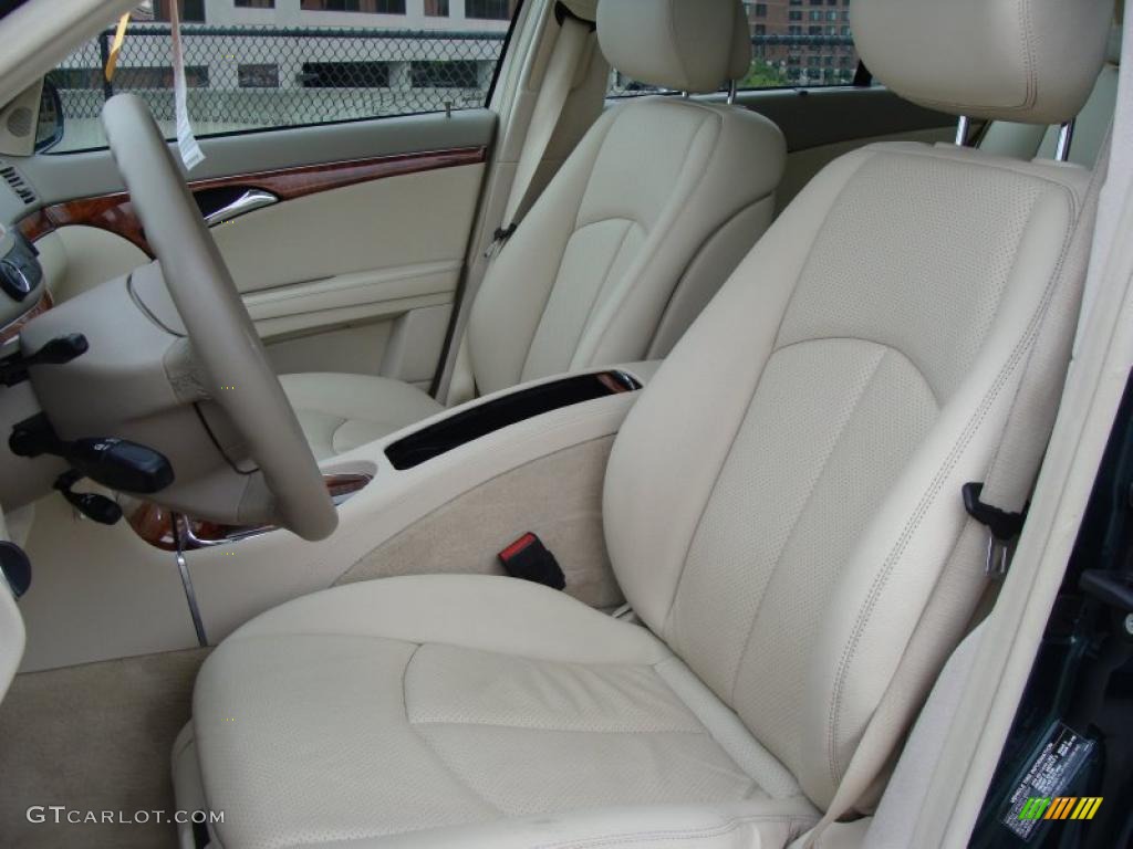2006 E 350 4Matic Wagon - Everest Green Metallic / Stone photo #11