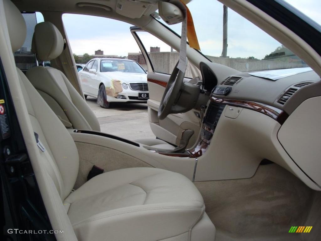 2006 E 350 4Matic Wagon - Everest Green Metallic / Stone photo #13