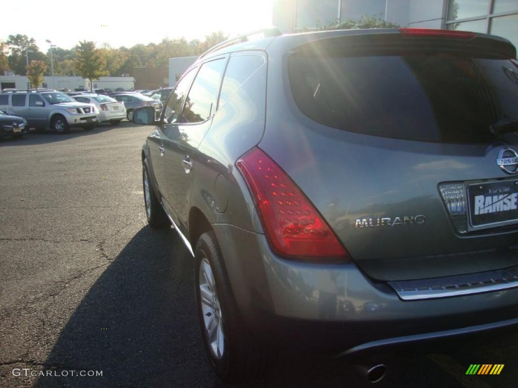 2007 Murano SL AWD - Platinum Pearl Matallic / Charcoal photo #9