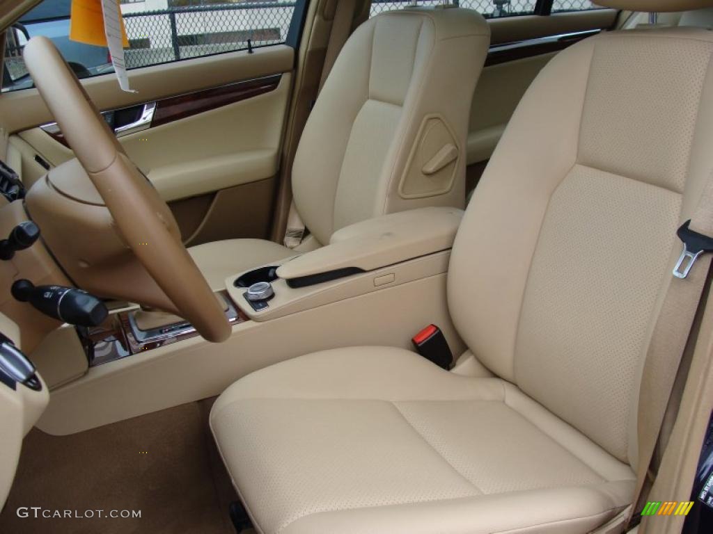 Savanna/Cashmere Interior 2008 Mercedes-Benz C 300 4Matic Luxury Photo #37953656