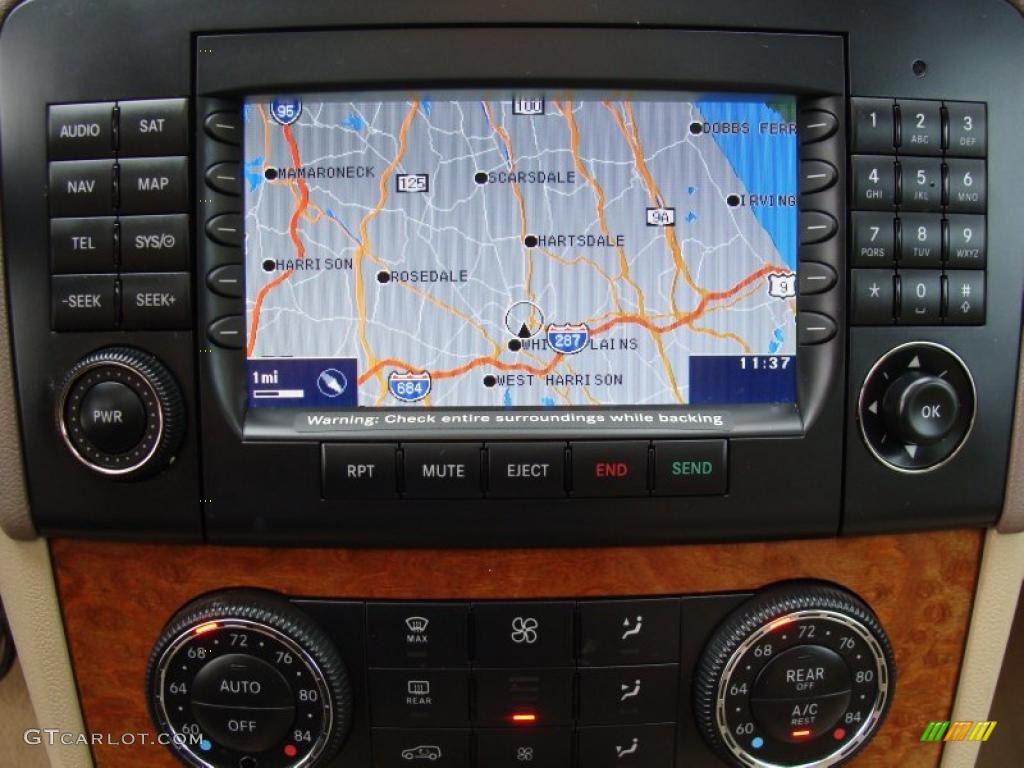 2008 Mercedes-Benz ML 350 4Matic Navigation Photo #37954096