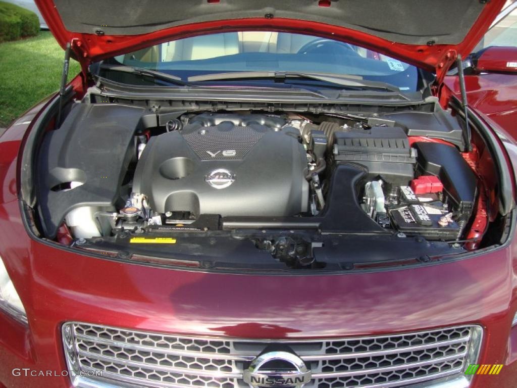 2009 Nissan Maxima 3.5 SV Premium 3.5 Liter DOHC 24-Valve CVTCS V6 Engine Photo #37954244