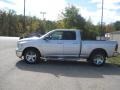 2011 Bright Silver Metallic Dodge Ram 1500 SLT Quad Cab 4x4  photo #7