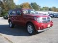 2007 Inferno Red Crystal Pearl Dodge Nitro SLT 4x4  photo #3