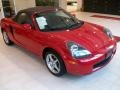 2002 Absolutely Red Toyota MR2 Spyder Roadster  photo #4