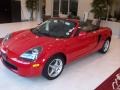 2002 Absolutely Red Toyota MR2 Spyder Roadster  photo #19