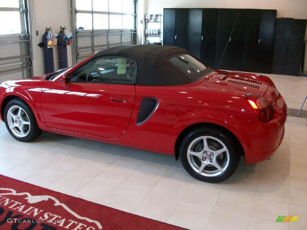 2002 MR2 Spyder Roadster - Absolutely Red / Black photo #21