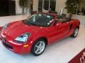 2002 Absolutely Red Toyota MR2 Spyder Roadster  photo #22