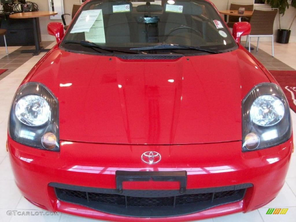 2002 MR2 Spyder Roadster - Absolutely Red / Black photo #23
