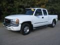 2003 Summit White GMC Sierra 1500 SLE Extended Cab 4x4  photo #1