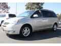 2005 Silver Shadow Pearl Toyota Sienna XLE  photo #5