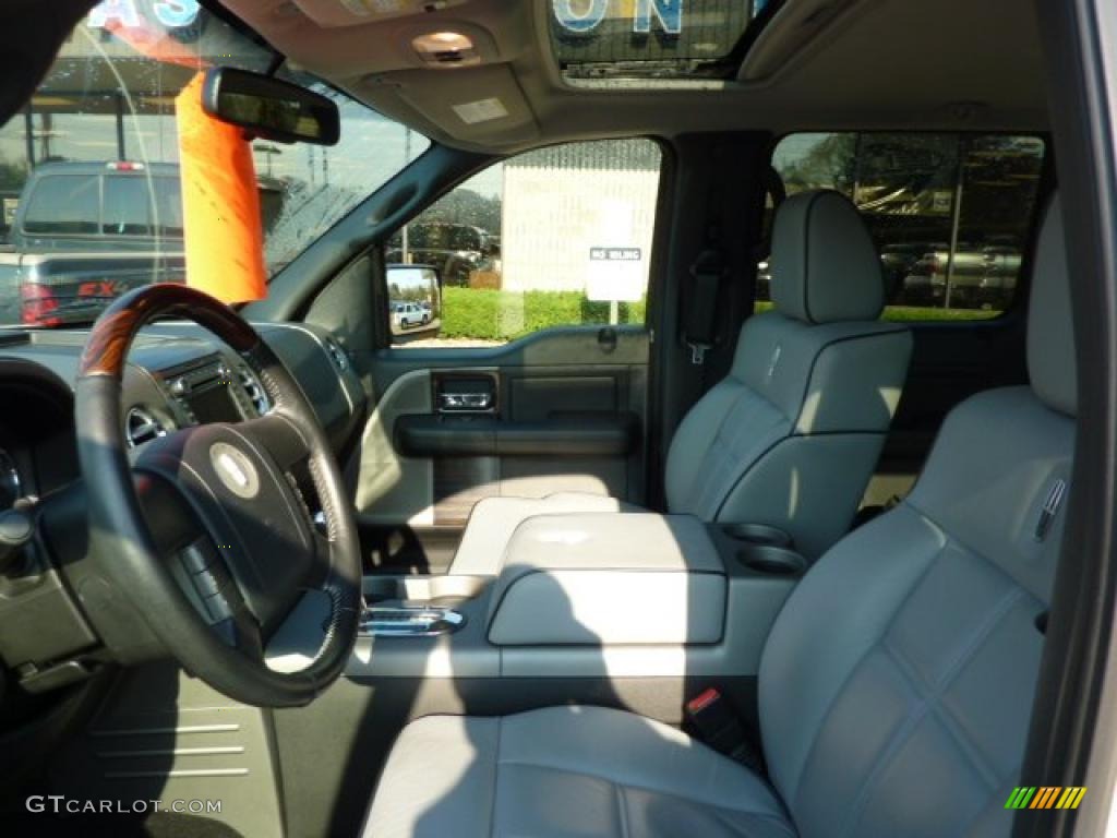 Light Parchment/Espresso Piping Interior 2008 Lincoln Mark LT SuperCrew 4x4 Photo #37957216