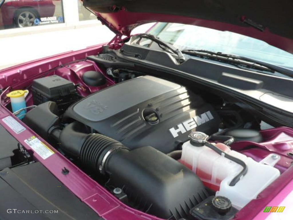 2010 Challenger R/T Classic Furious Fuchsia Edition - Furious Fuchsia / Pearl White Leather photo #25