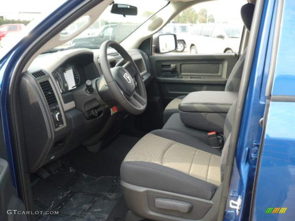 Dark Slate Gray/Medium Graystone Interior 2011 Dodge Ram 1500 ST Quad Cab Photo #37957428