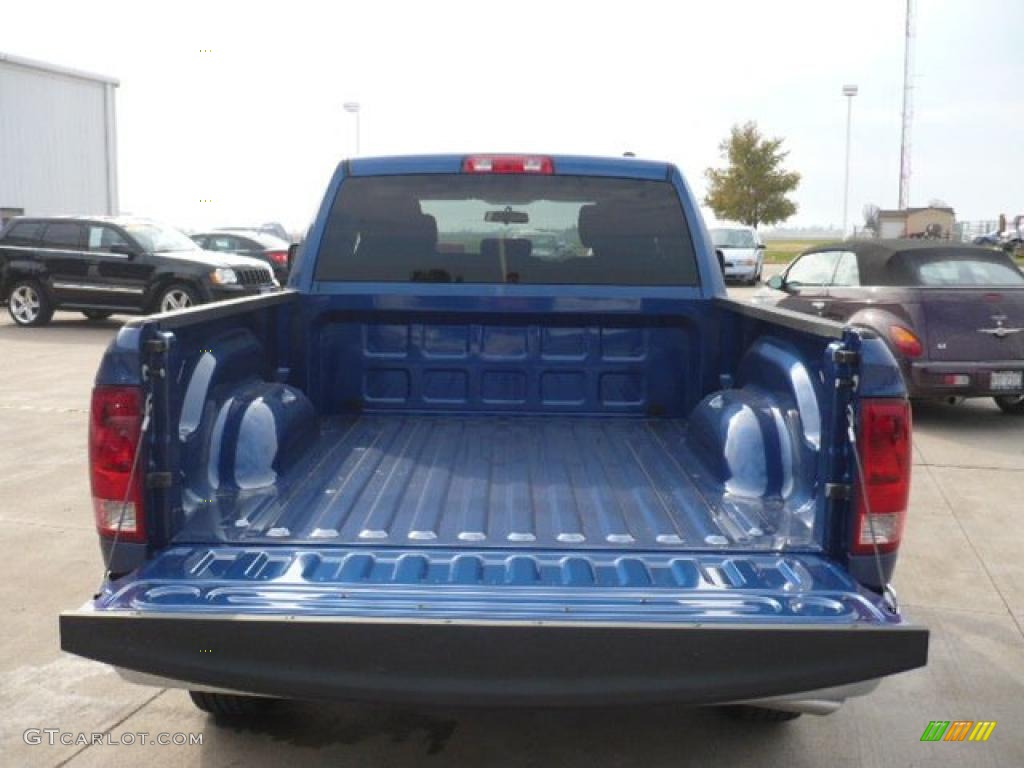 2011 Ram 1500 ST Quad Cab - Deep Water Blue Pearl / Dark Slate Gray/Medium Graystone photo #15