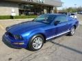 2005 Sonic Blue Metallic Ford Mustang V6 Premium Coupe  photo #7