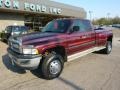 Dark Garnet Red Pearl - Ram 3500 SLT Extended Cab 4x4 Dually Photo No. 8