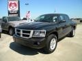 Brilliant Black Crystal Pearl - Dakota Lone Star Crew Cab Photo No. 5