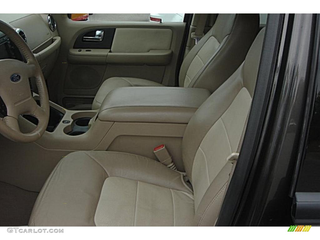 Medium Parchment Interior 2006 Ford Expedition Eddie Bauer 4x4 Photo #37962100